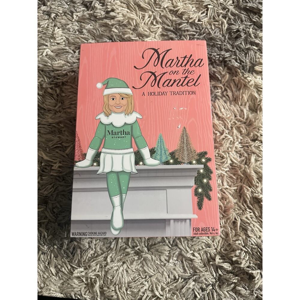 Martha Stewart on the Mantle 2024 A Holiday Tradition New in Box Christmas Doll